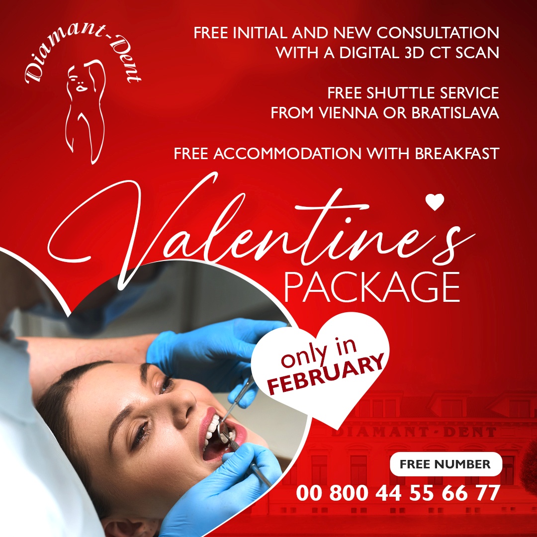 Valentine’s Package – Your Chance for a Perfect Smile!